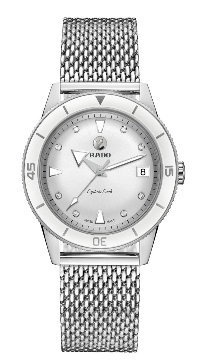 Women Rado | Captain Cook Automatic Diamonds Light