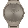 Men Rado Lifestyle | True Round Thinline Les Couleurs Le Corbusier Grey Brown Natural Umber 32141 Coloured