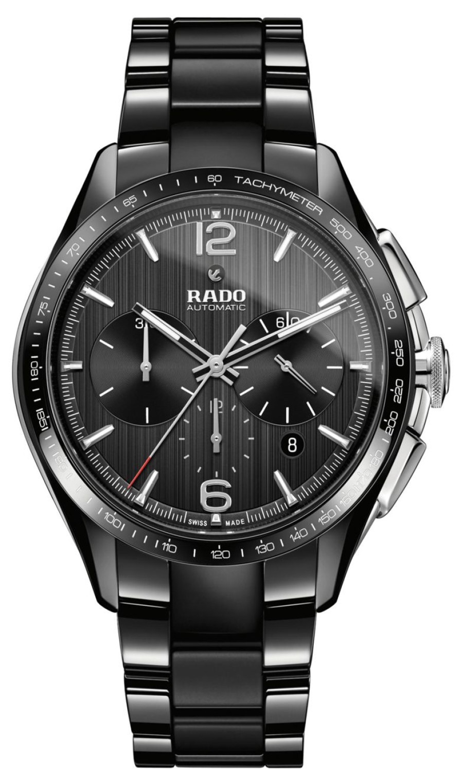 Men Rado Sport & Diver | Hyperchrome Automatic Chronograph Dark