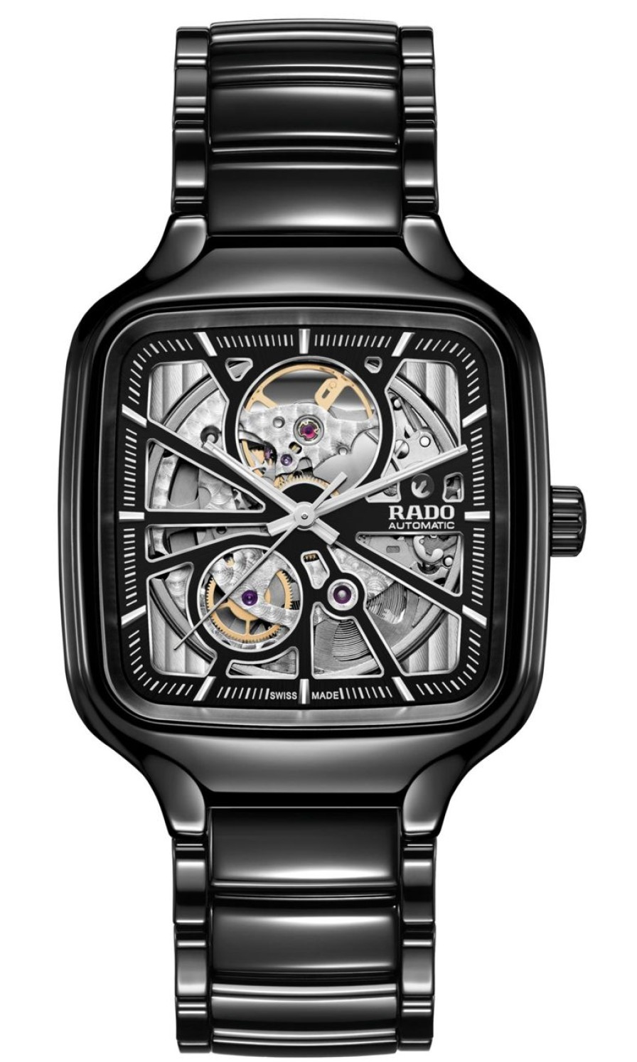 Men Rado Lifestyle | True Square Automatic Open Heart Dark