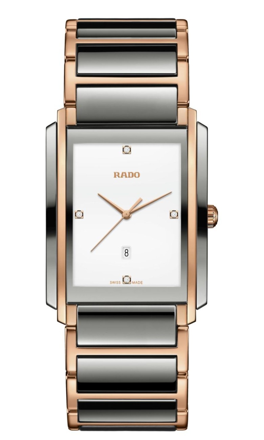 Men Rado Square | Integral Diamonds Dark