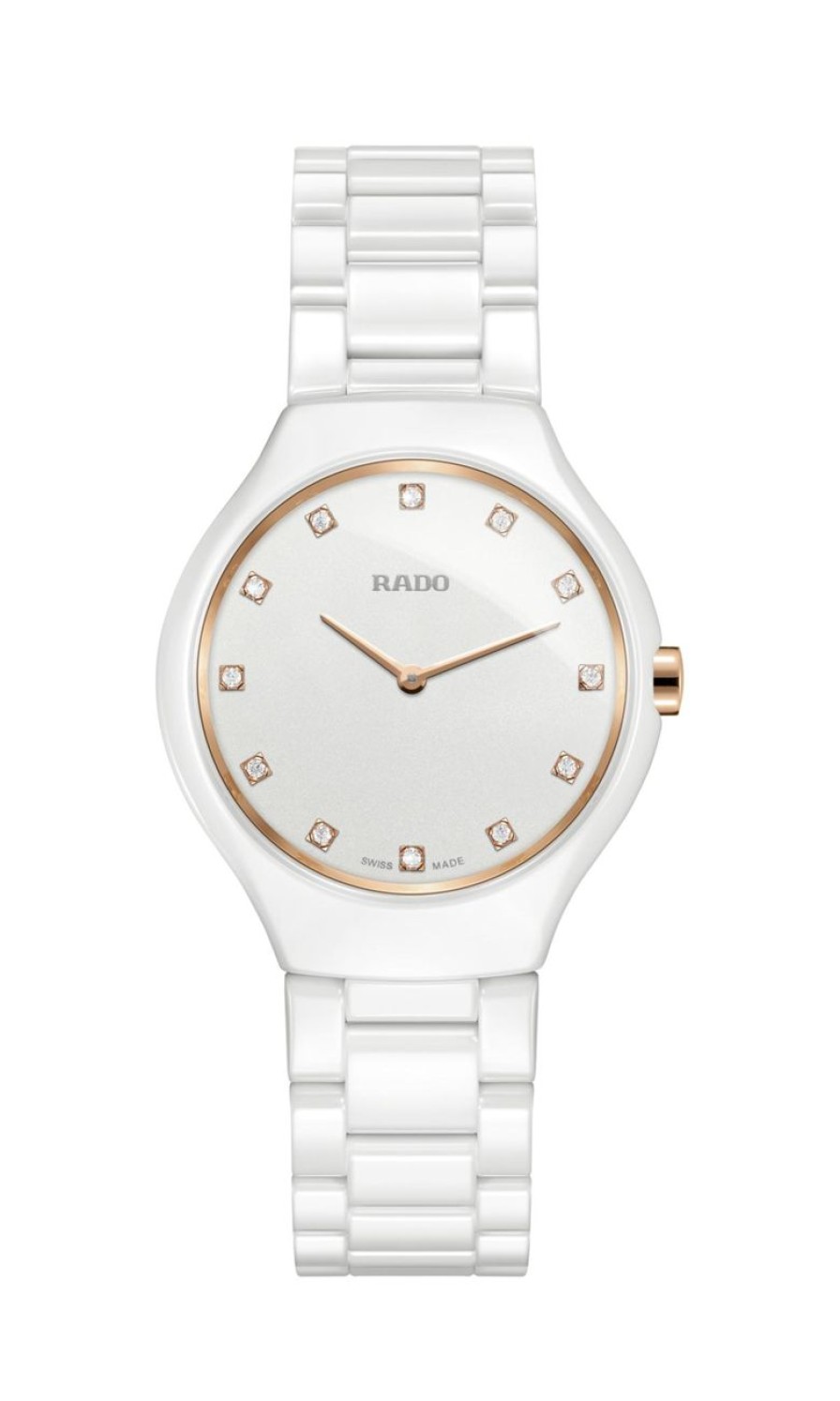 Women Rado Lifestyle | True Round Thinline Diamonds Light