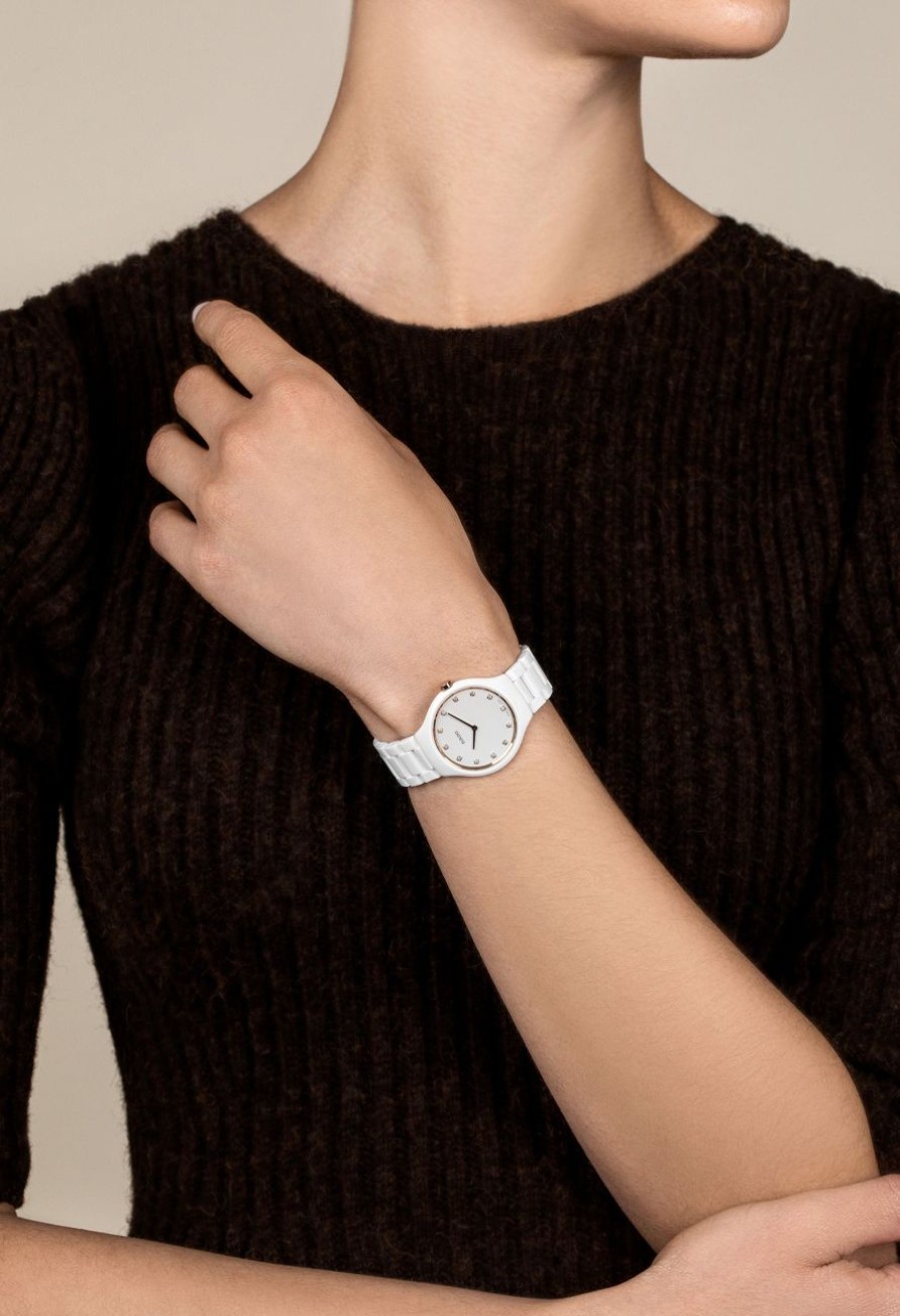 Women Rado Lifestyle | True Round Thinline Diamonds Light