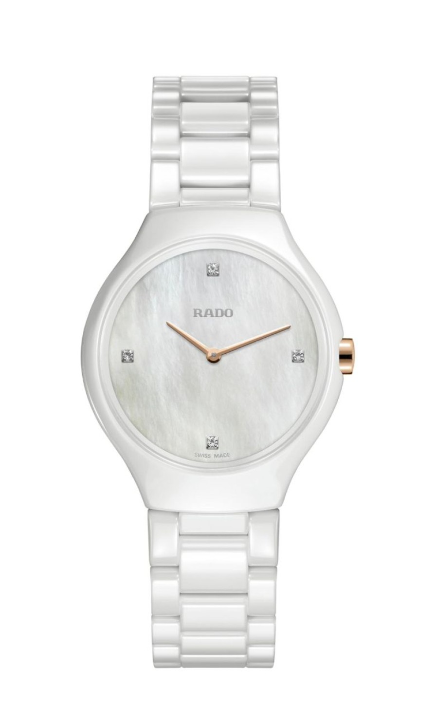 Women Rado Lifestyle | True Round Thinline Diamonds Light