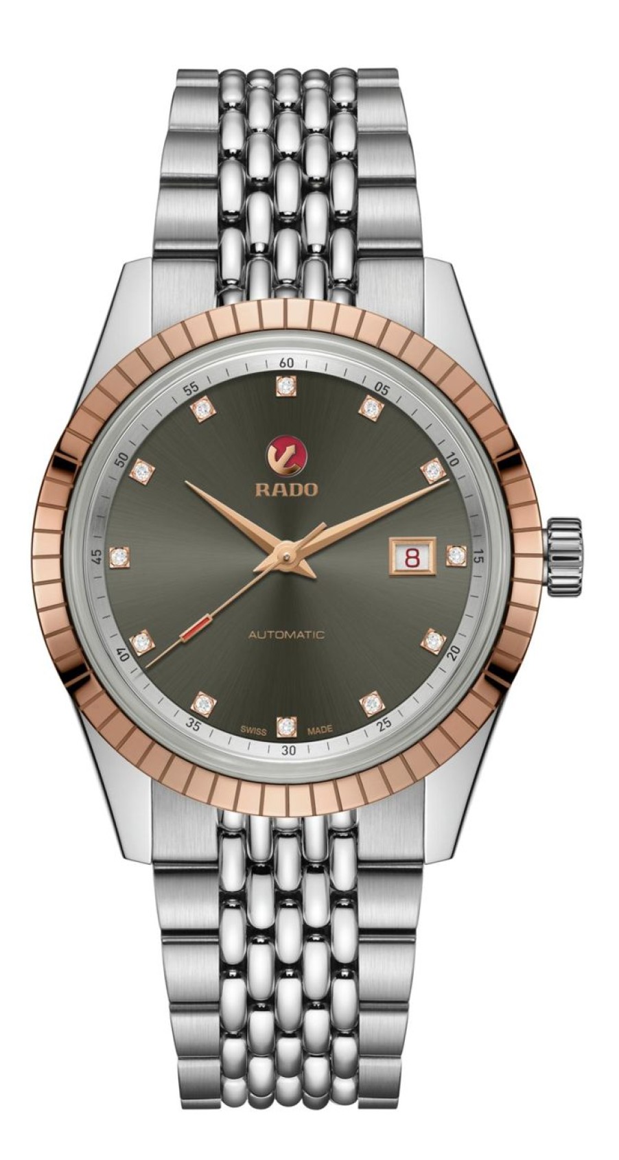 Men Rado Automatic | Hyperchrome Classic Automatic Diamonds Light