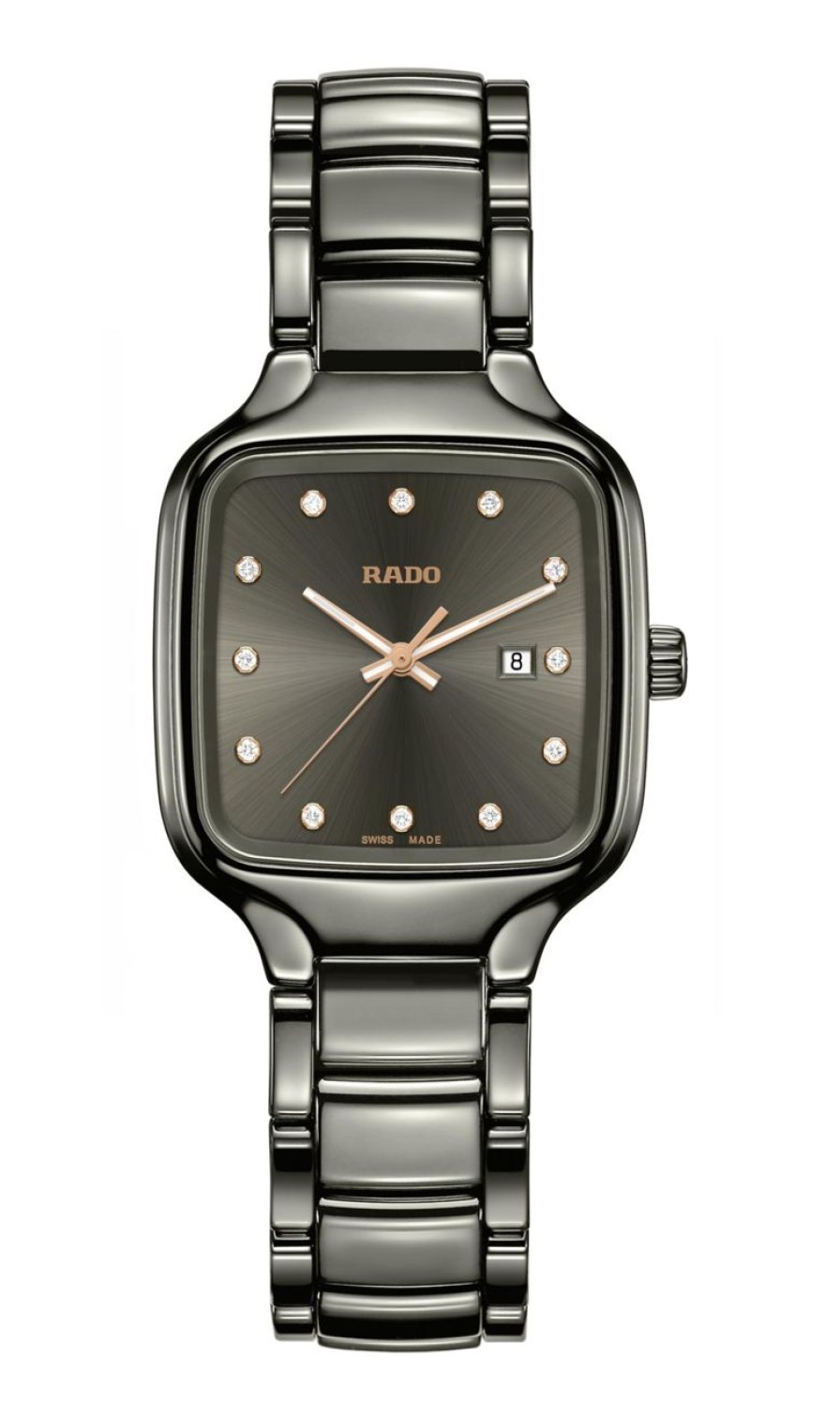 Women Rado Lifestyle | True Square Diamonds Dark