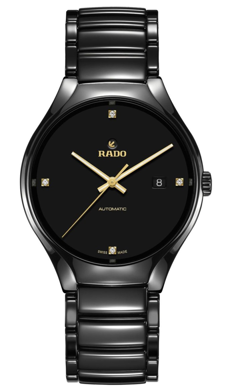 Men Rado Lifestyle | True Round Automatic Diamonds Dark