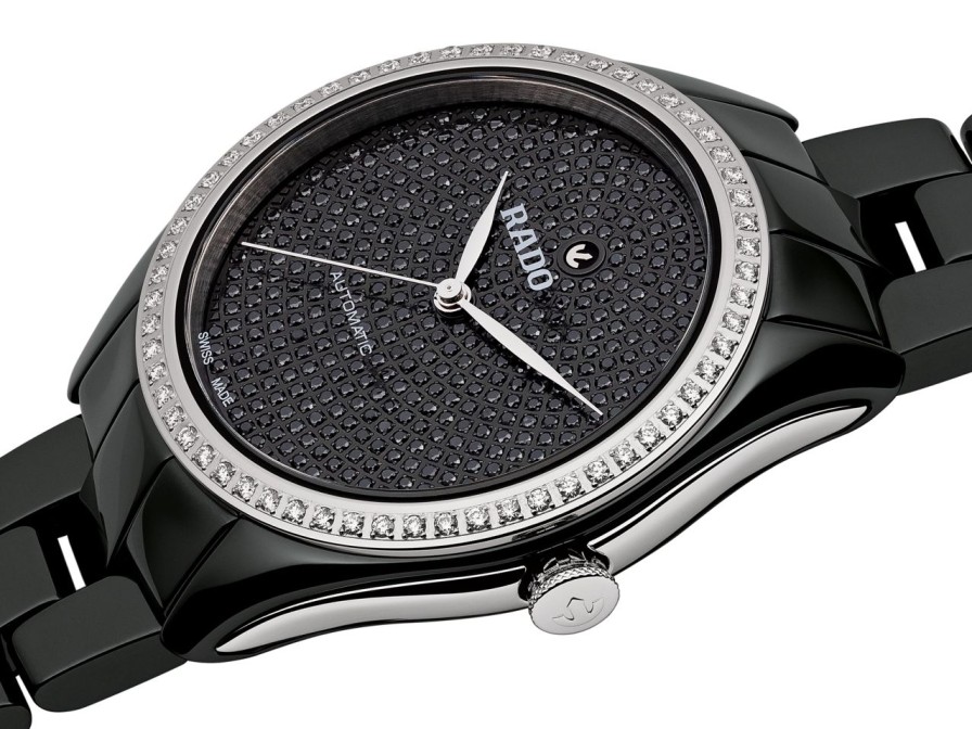 Women Rado Diamonds | Hyperchrome Automatic Diamonds Dark