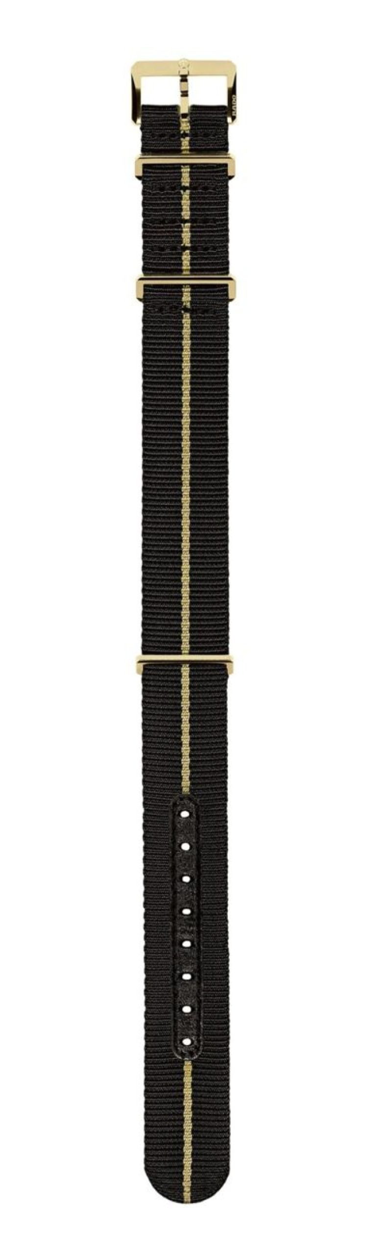 Men Rado | Black Textile Strap