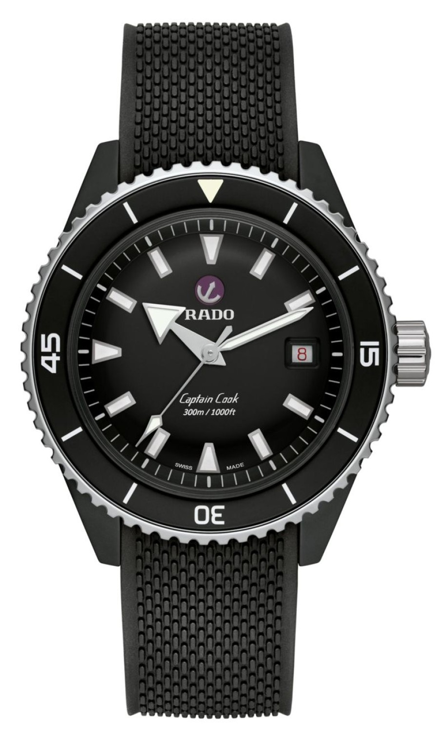 Men Rado Sport & Diver | Captain Cook High-Tech Ceramic Diver Dark