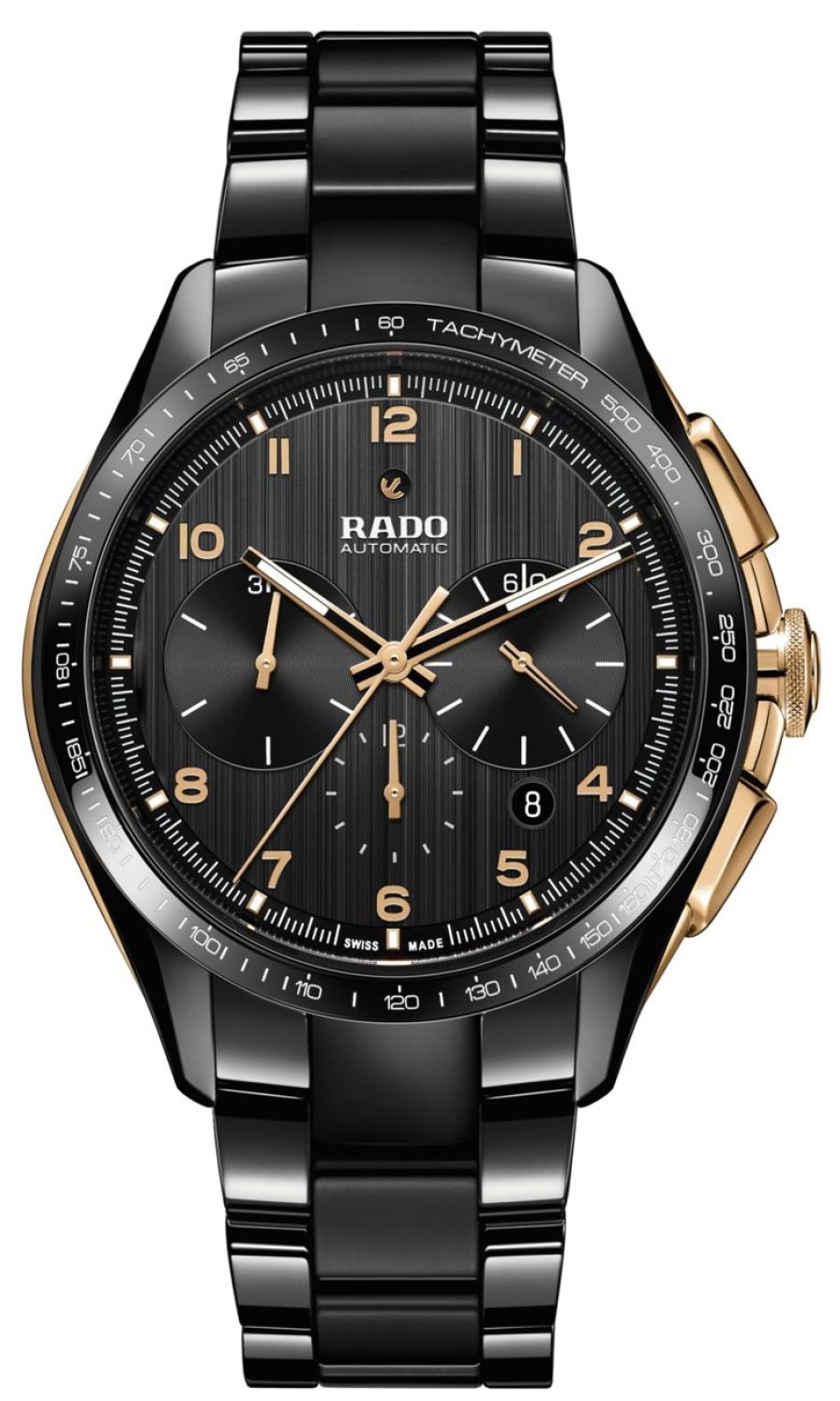 Men Rado Sport & Diver | Hyperchrome Automatic Chronograph Dark