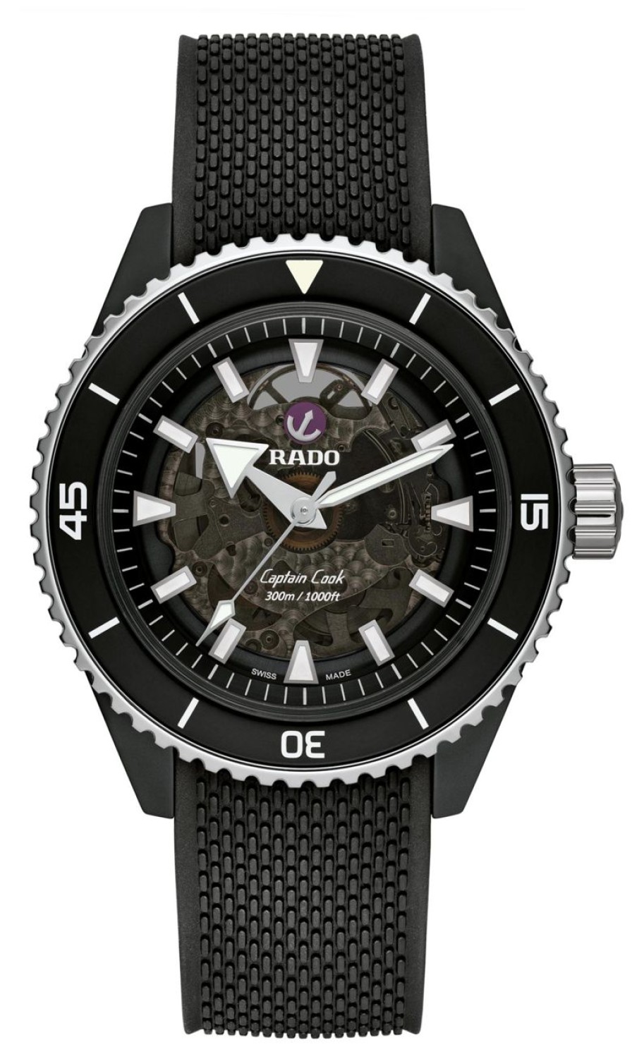 Men Rado Sport & Diver | Captain Cook High-Tech Ceramic Dark