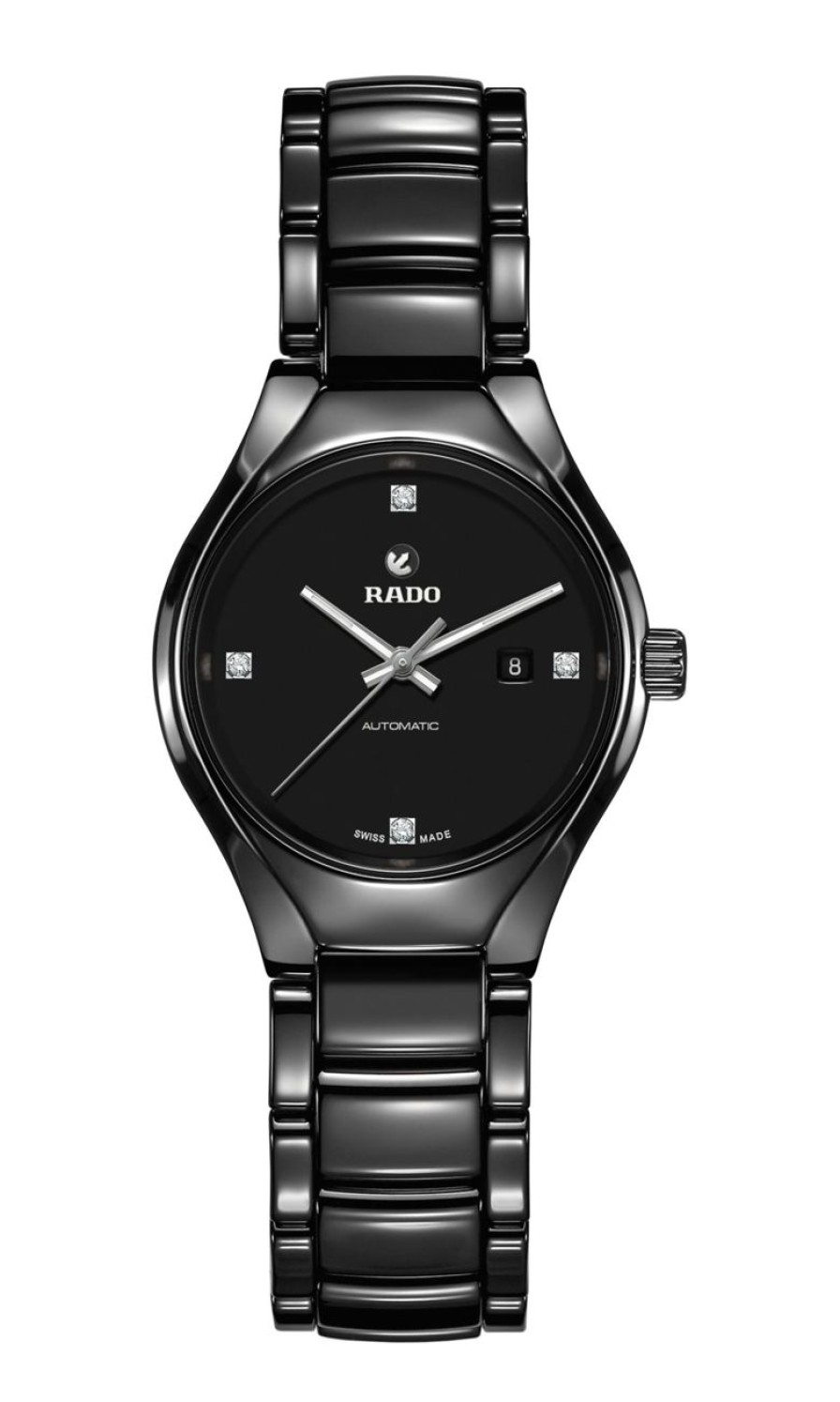 Women Rado Lifestyle | True Round Automatic Diamonds Dark