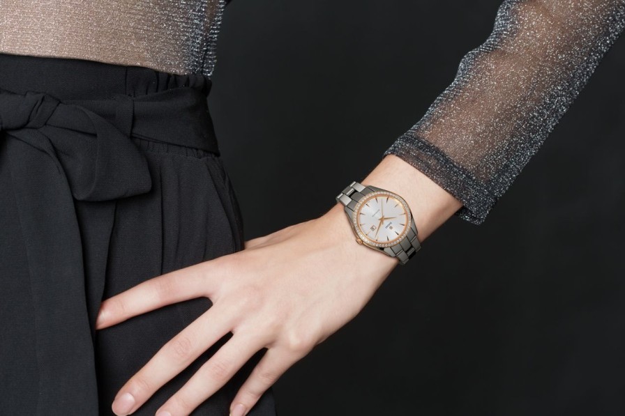 Women Rado | Hyperchrome Automatic Diamonds Dark