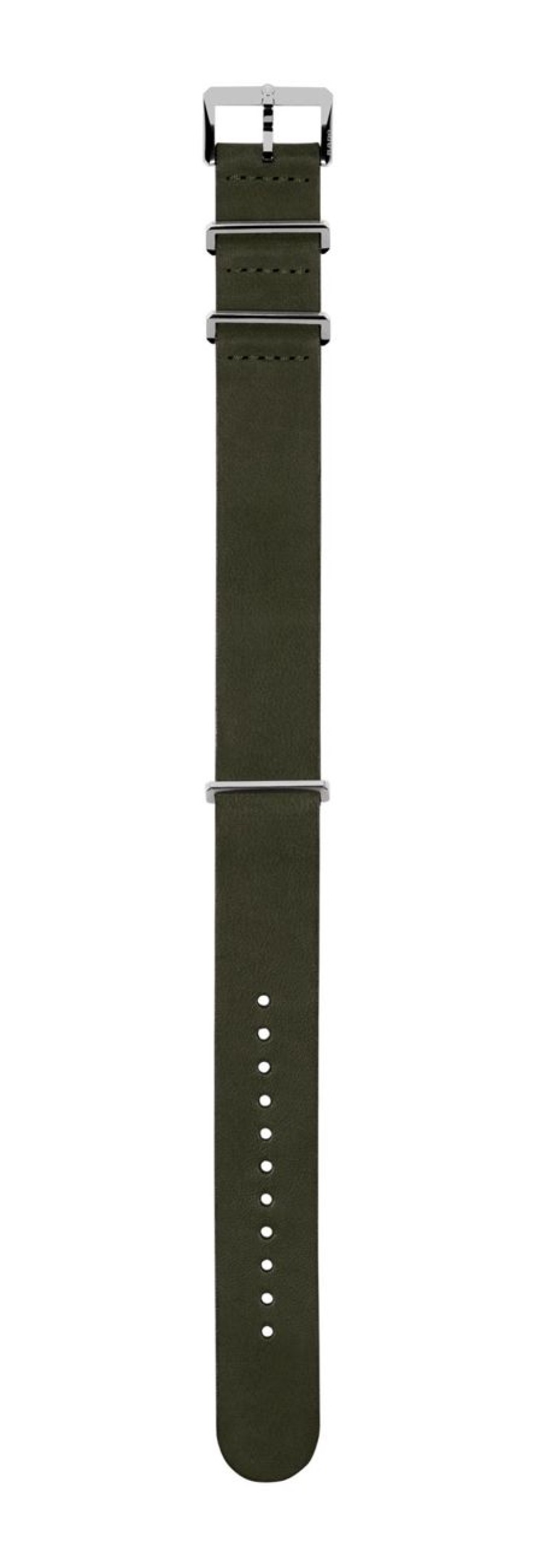 Men Rado | Green Leather Strap