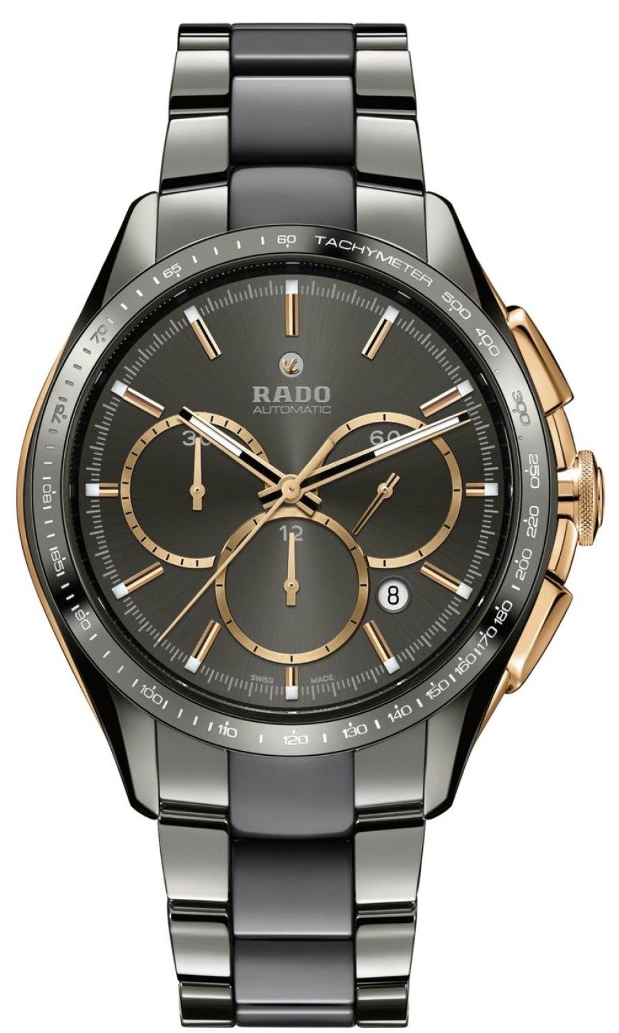 Men Rado Sport & Diver | Hyperchrome Automatic Chronograph Dark