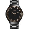 Women Rado Lifestyle | True Round Thinline Diamonds Dark