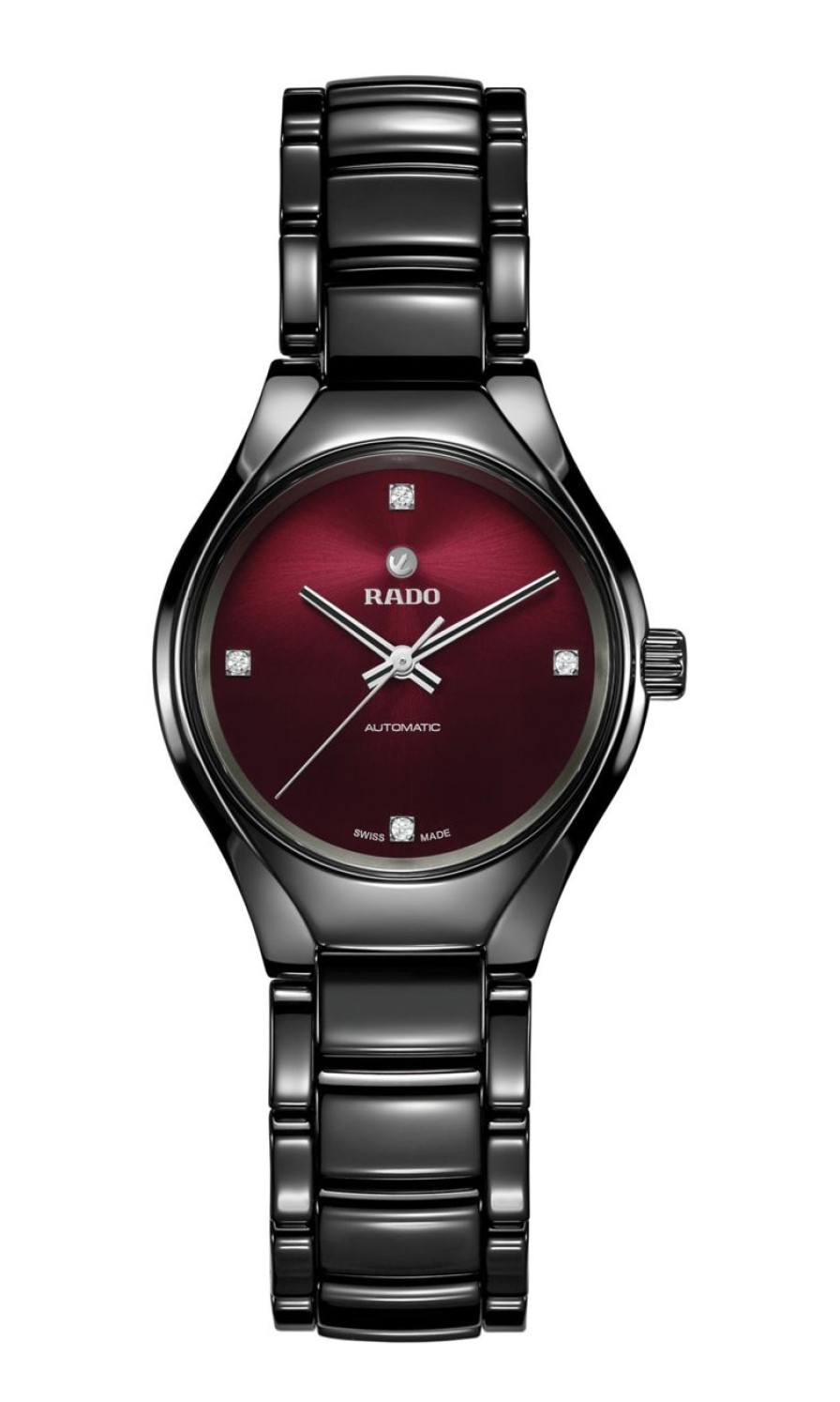 Women Rado Lifestyle | True Round Automatic Diamonds Dark