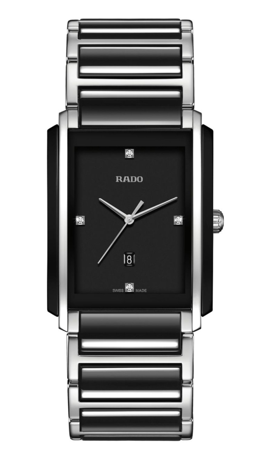 Men Rado Square | Integral Diamonds Dark