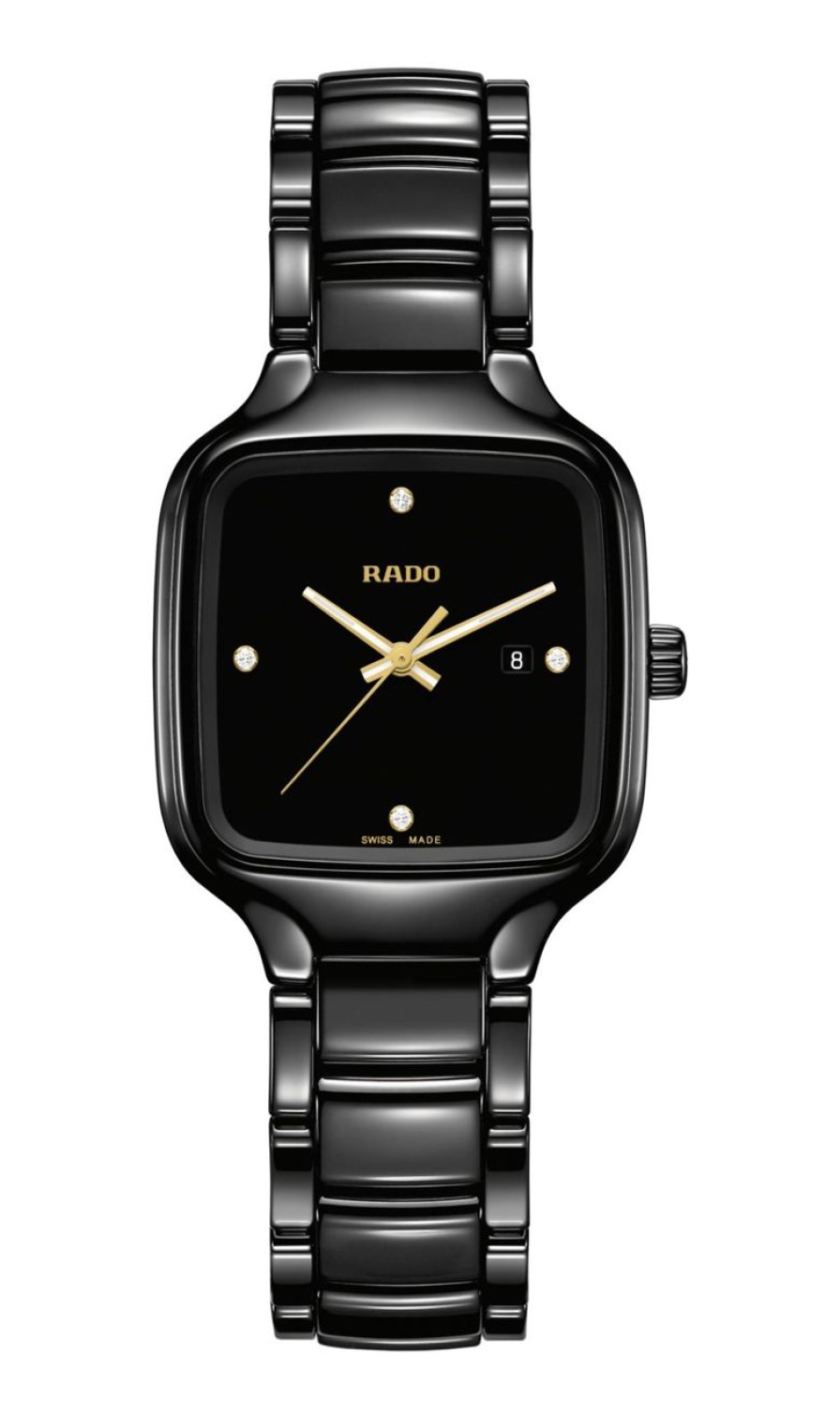 Women Rado Lifestyle | True Square Diamonds Dark