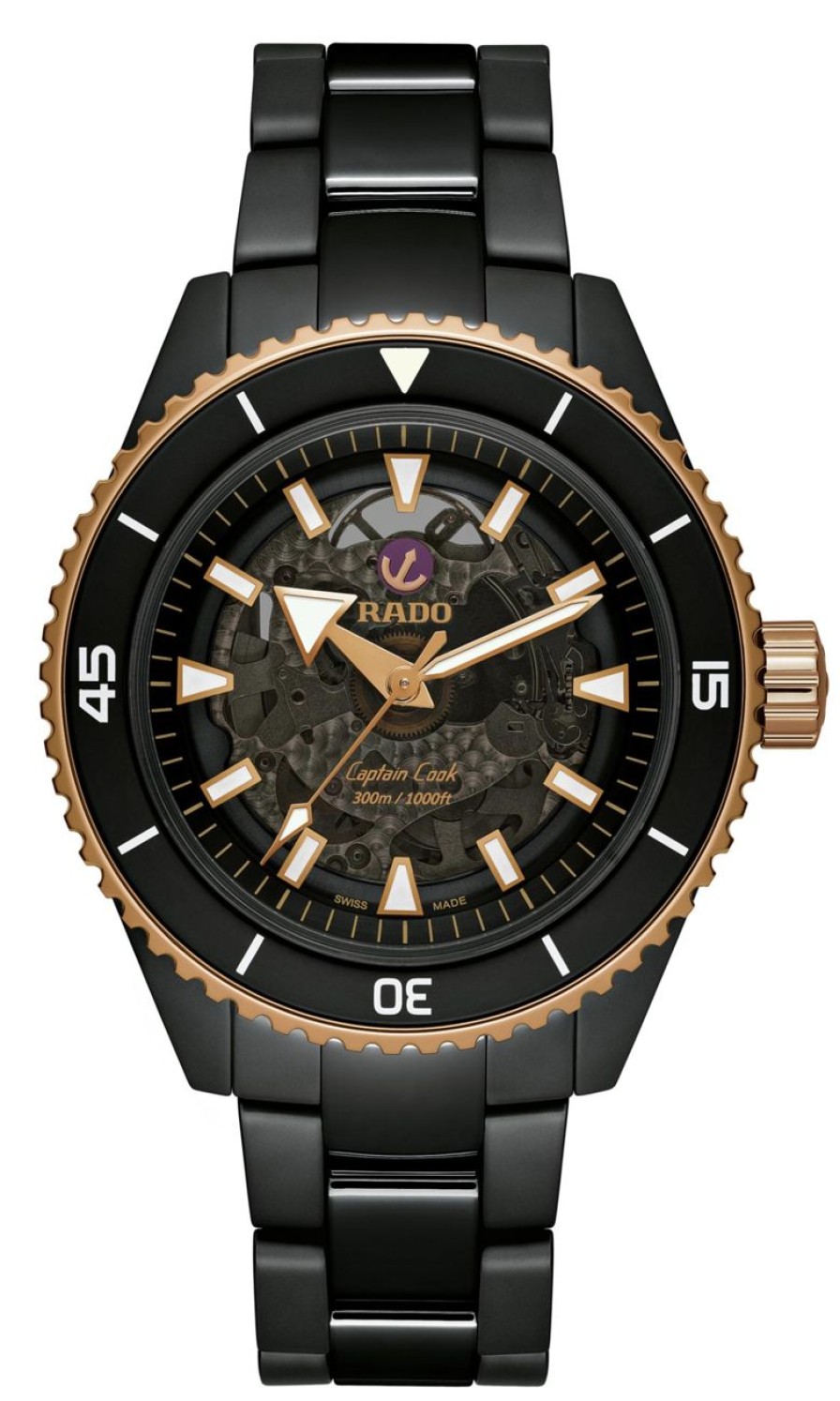 Men Rado | Captain Cook High-Tech Ceramic Dark