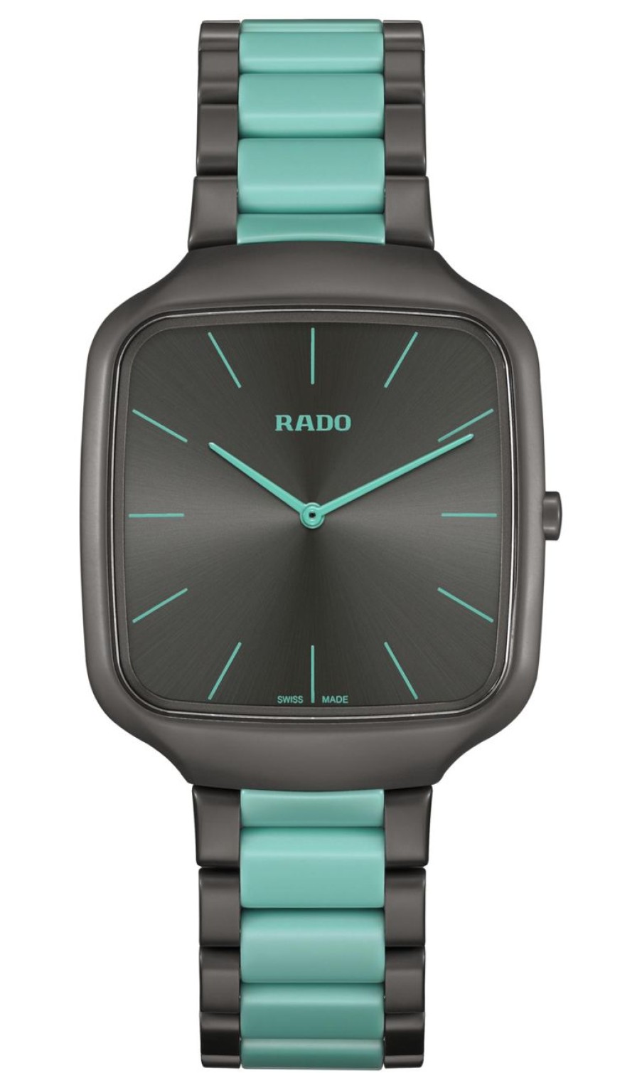 Men Rado Designer | True Square Thinline Les Couleurs Le Corbusier Dark