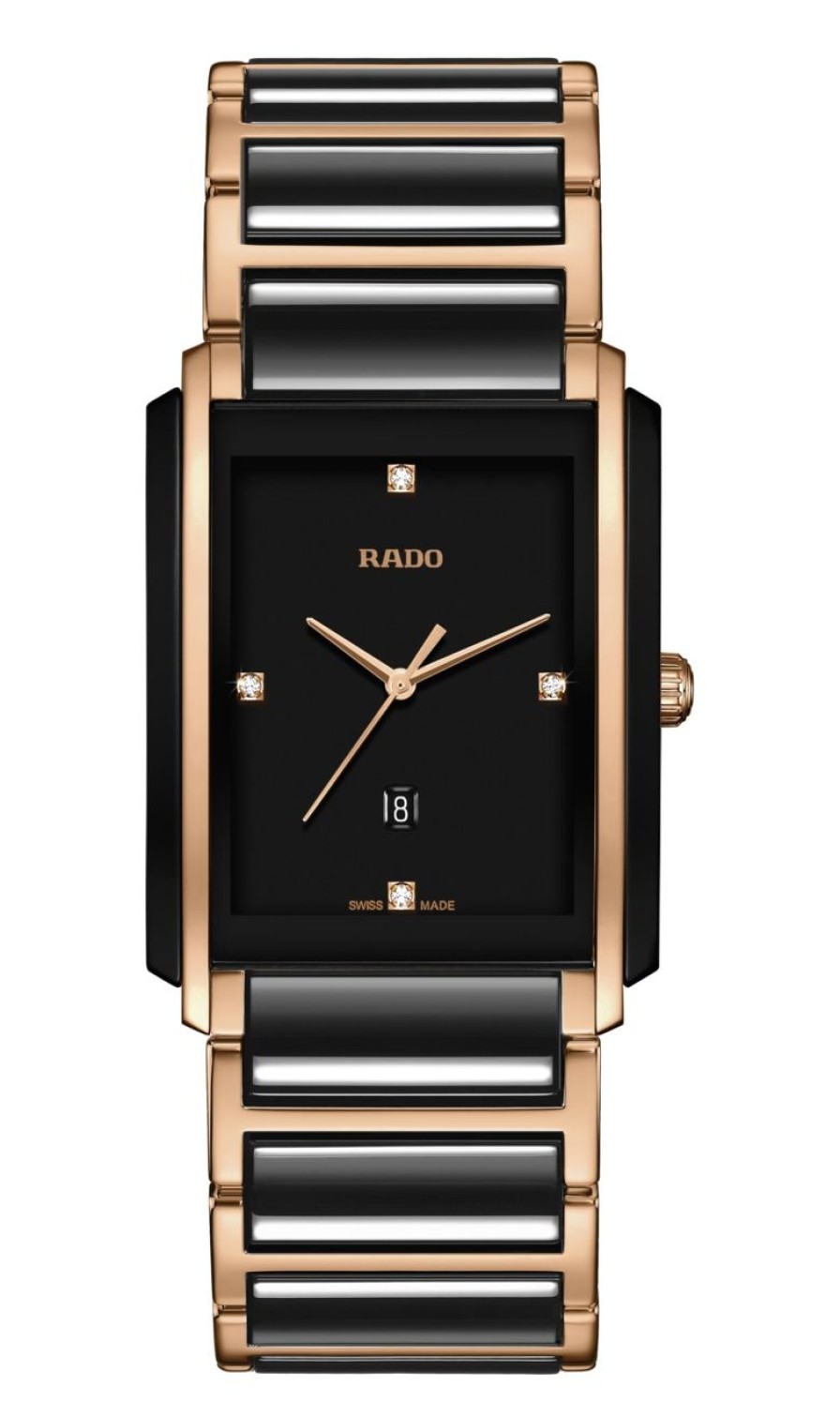 Men Rado Square | Integral Diamonds Dark