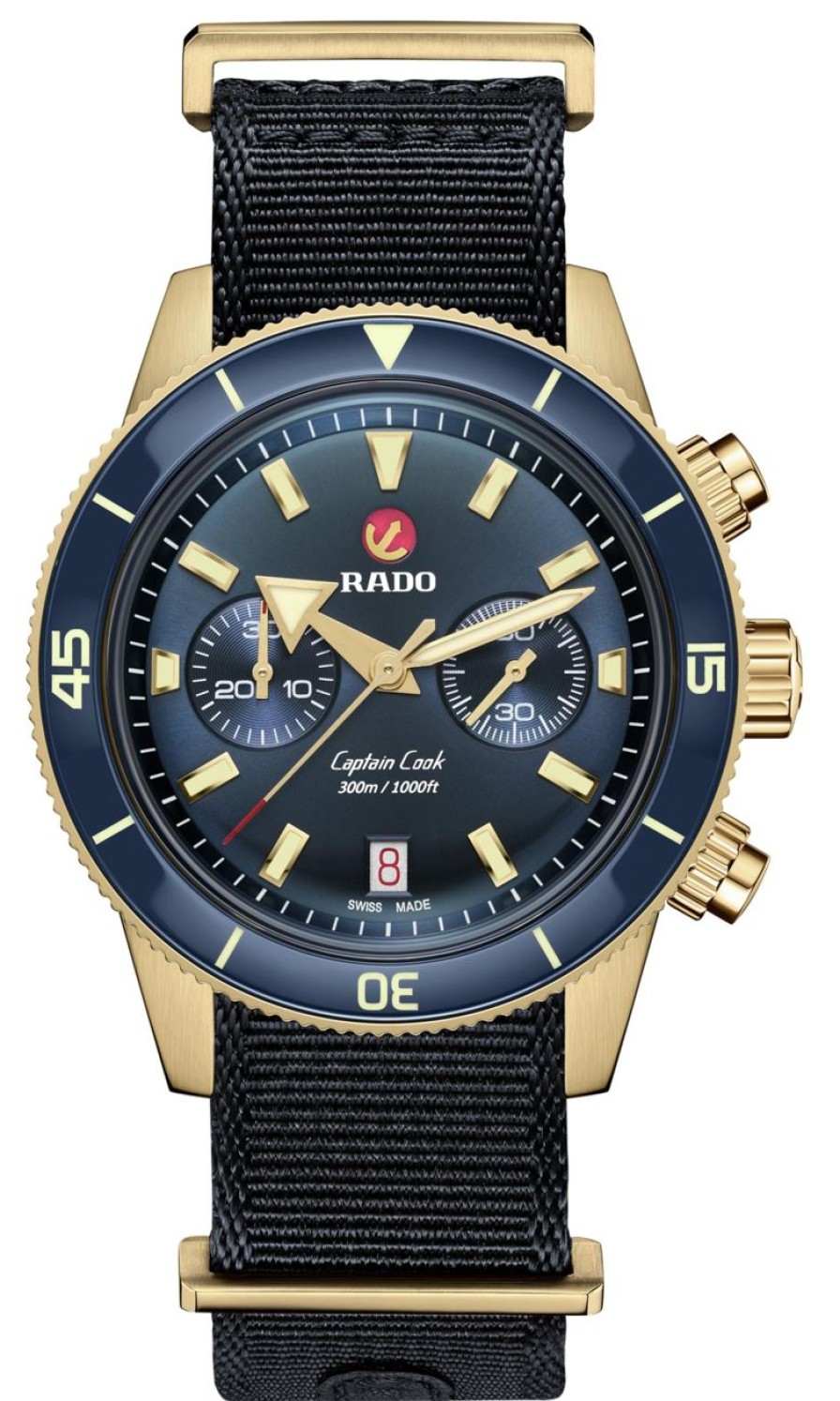 Men Rado Automatic | Captain Cook Automatic Chronograph Coloured