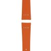 Men Rado | Orange Leather Strap