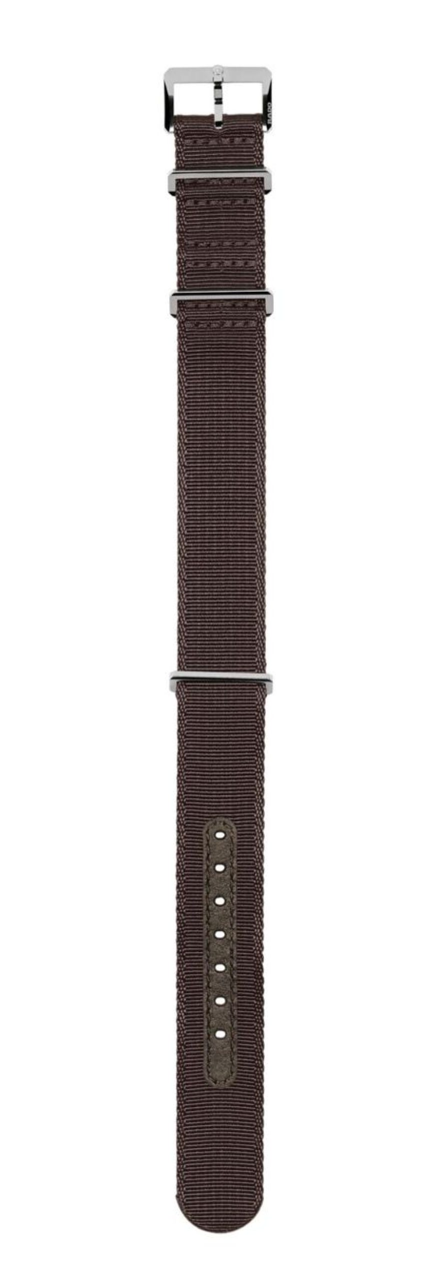 Men Rado | Brown Textile Strap