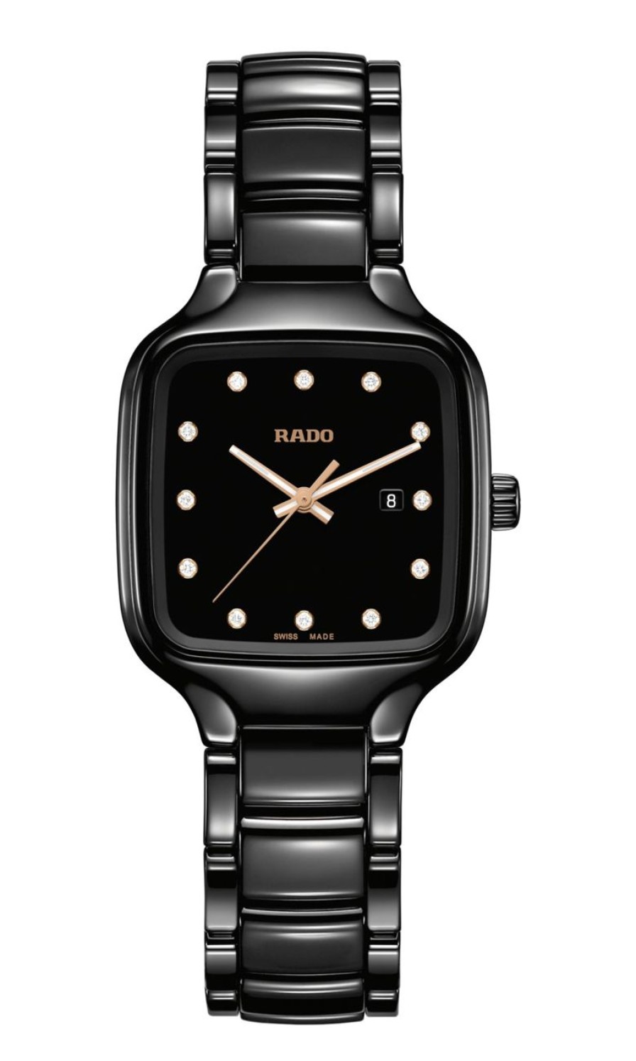 Women Rado Lifestyle | True Square Diamonds Dark