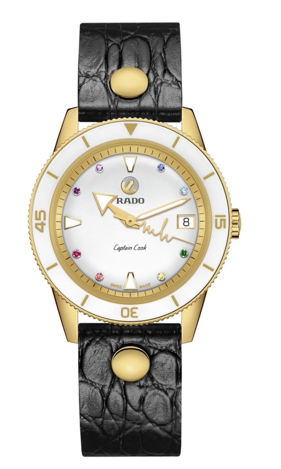 Women Rado Designer | Captain Cook X Marina Hoermanseder Heartbeat Coloured